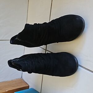 Dansko Black Heeled Boots